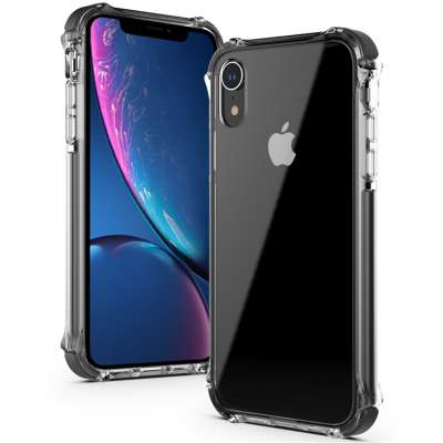 For Iphone X Case Bumper Antislip Antiscratch Cover For Iphone xs xr  Clear Tpu Pc Case